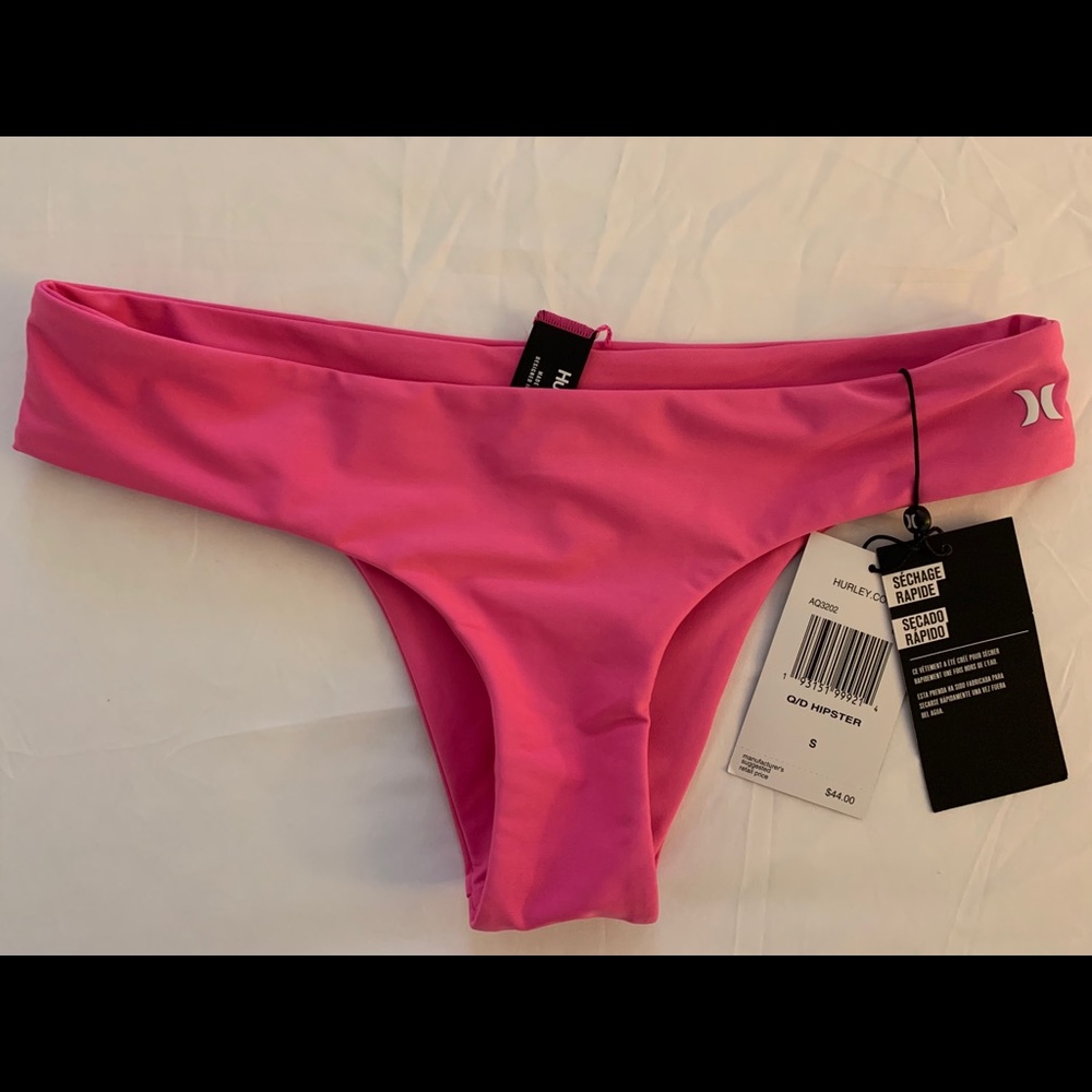 Hurley cheeky bikini bottom. New with tags.